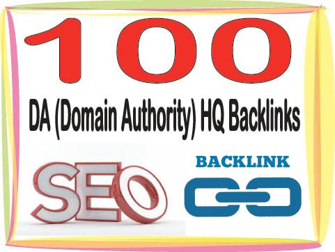 Get you 100 HQ PR Panda safe Contextual & Unique DA (Domain Authority) backlinks