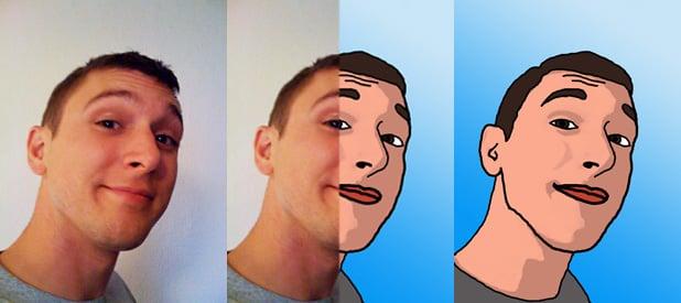 Get A Cartoon Picture From Your Real Image - Designed By Me