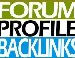 I will  create 150+ manually  forum profile backlinks for boost your rank 