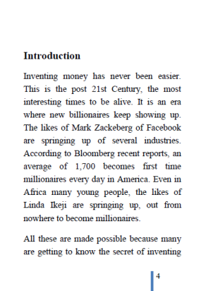 The Flow of Money (digital ebook)