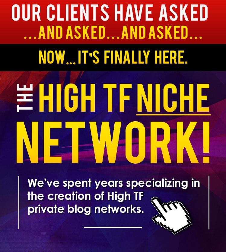 Do 25 High TF CF Permanent Homepage PBN and 1000 2nd Tire Backlinks 