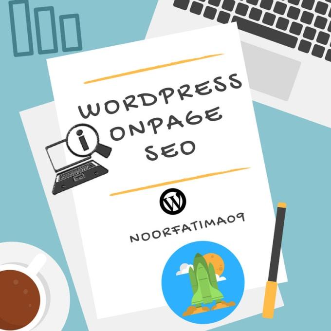 let you shine on google with wordpress onpage SEO 