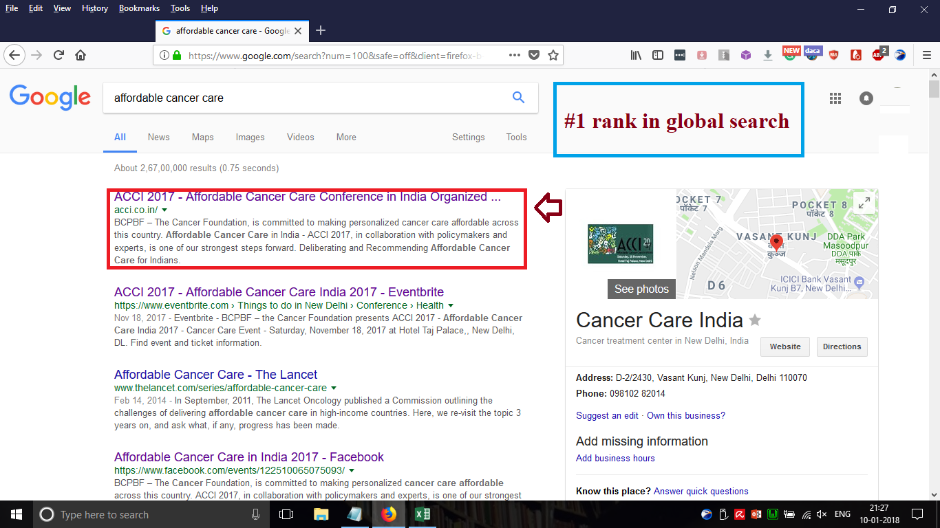 Google First Page Gauranted