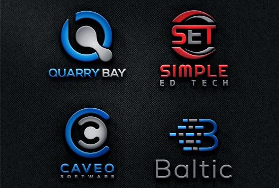 Minimal Modern Technology logo design