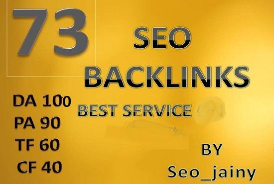 make 73 backlinks linkbuilding for your sites