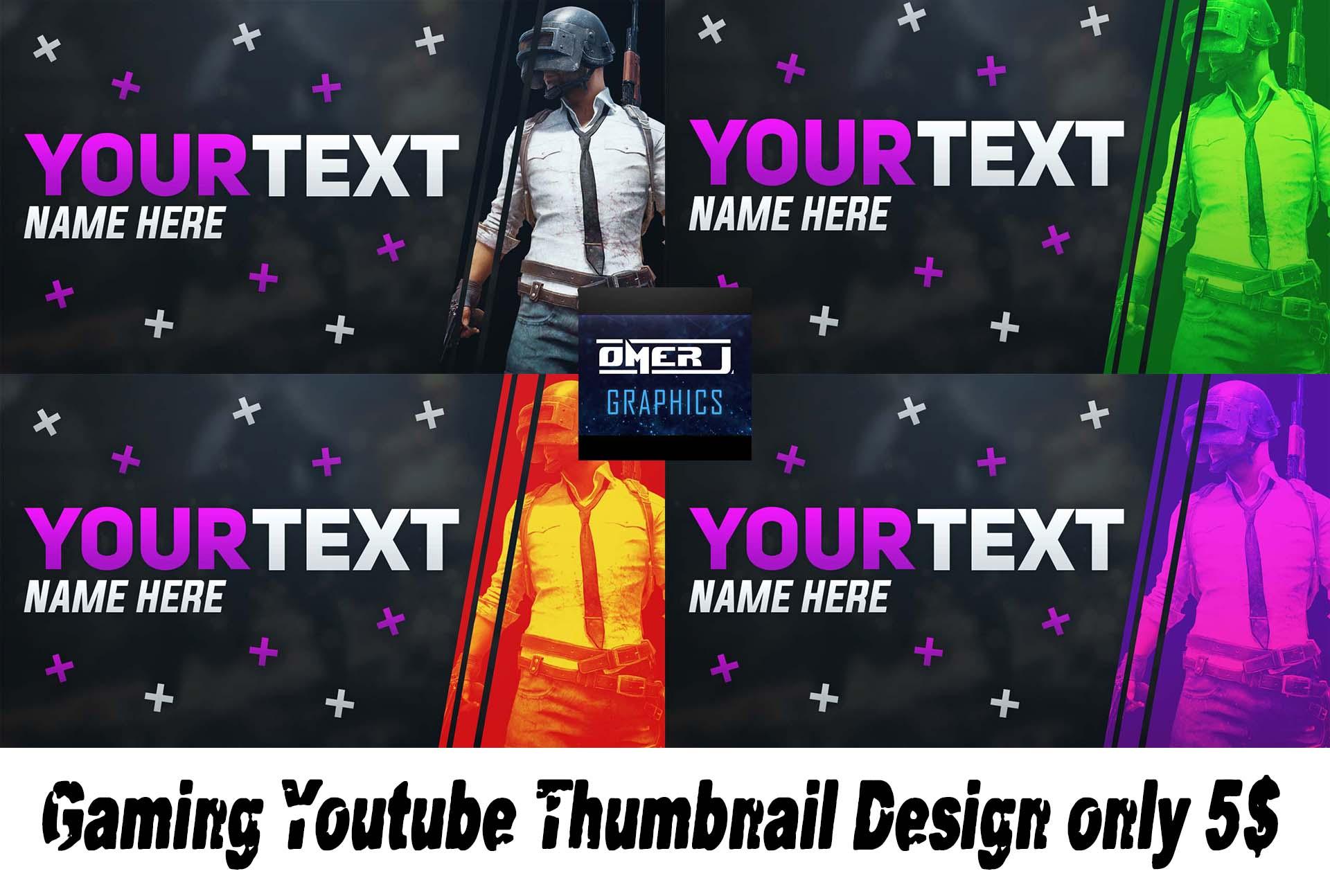 Create A Professional Gaming Youtube Thumbnail