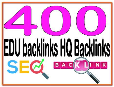 Get you 400  HQ. EDU PR10 to PR6 Backlinks