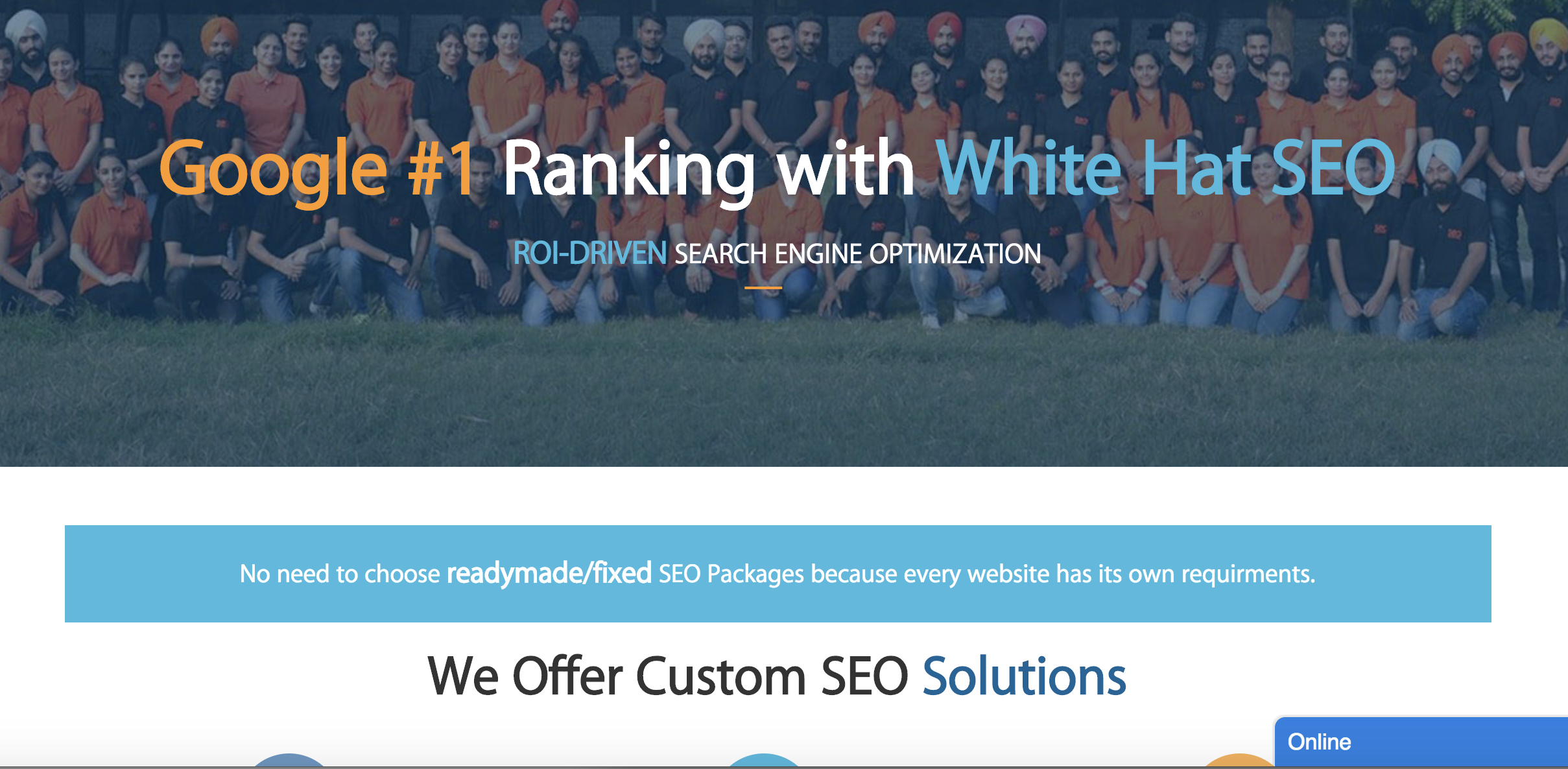 Google Offer White Hat Tactics, Organic SEO Guaranteed Ranking