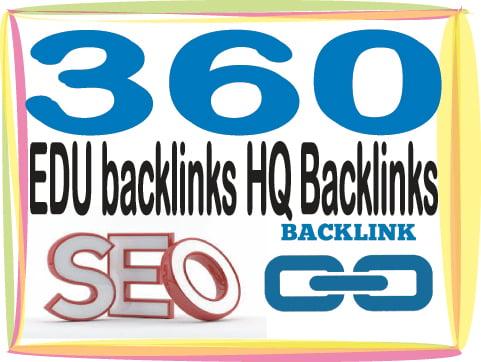 create over HQ PR 360 Contextual .EDU backlinks