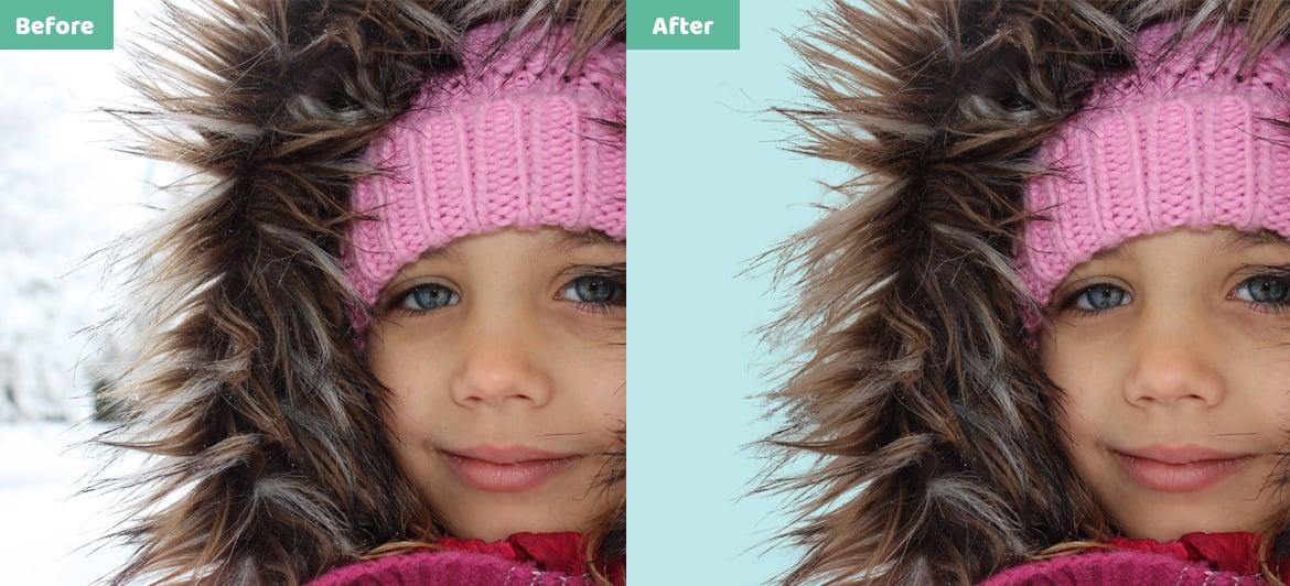 Hair Masking any person and Animal or Any Object