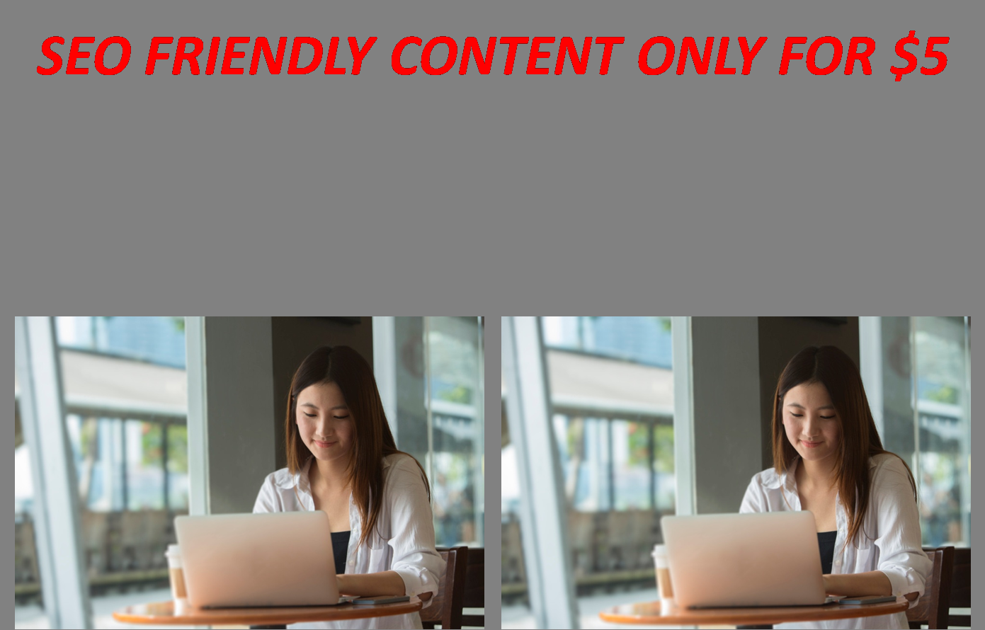 Write Original Quality Content 500+ words