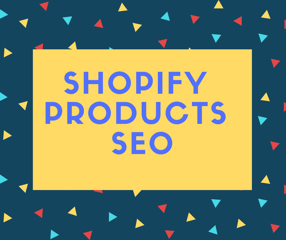 shopify products SEO to increase sales 