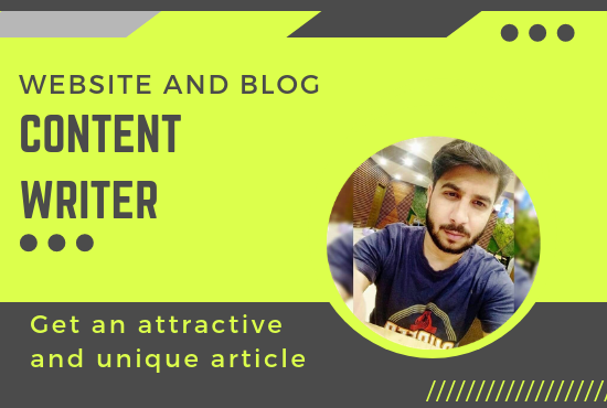  SEO Website Content Writer, Content Writing