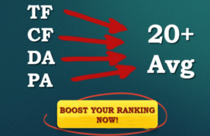 Get 100 Powerful PBN Links on Domains with DA/TF 20+ - Rank Boosting PBNs