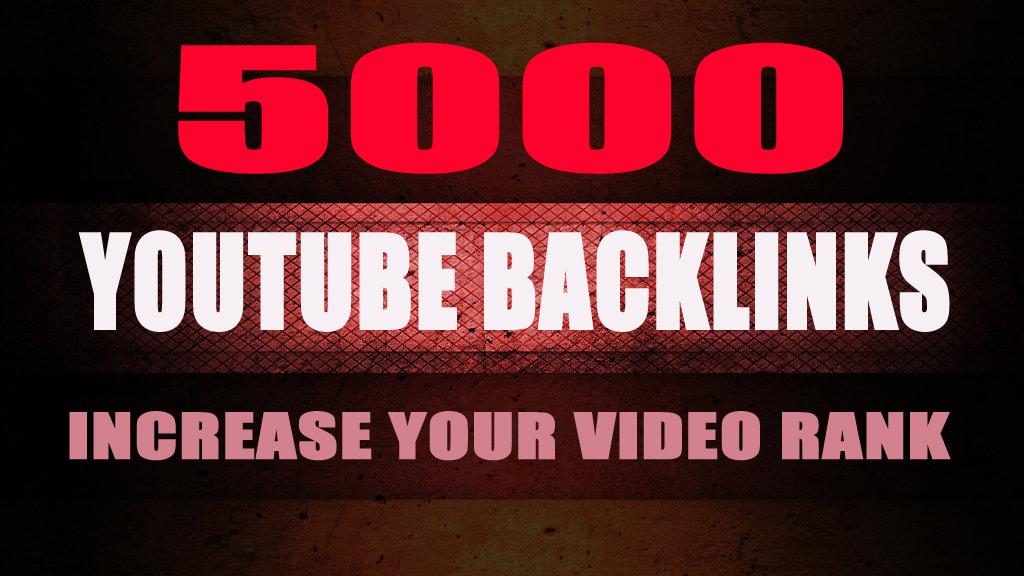 5000 SEO GSA Backlinks for Your Video