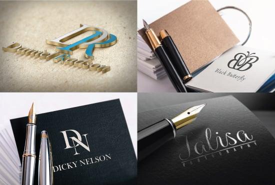 Design Unique and Outstanding Monogram Or Initial Letters