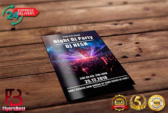 Design your poster,cover, flyer, anything you like!