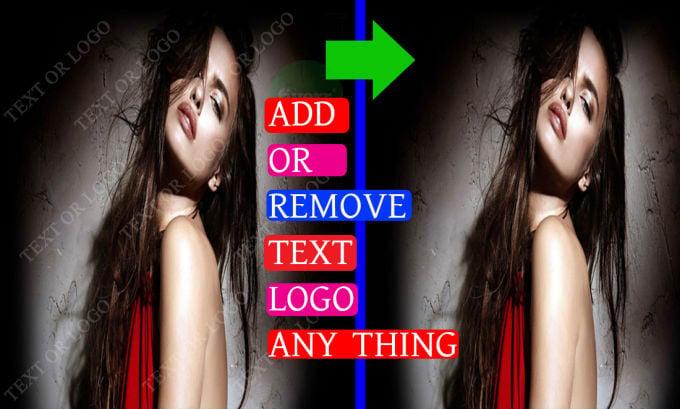 Any Type Of Watermark Work Professionally 