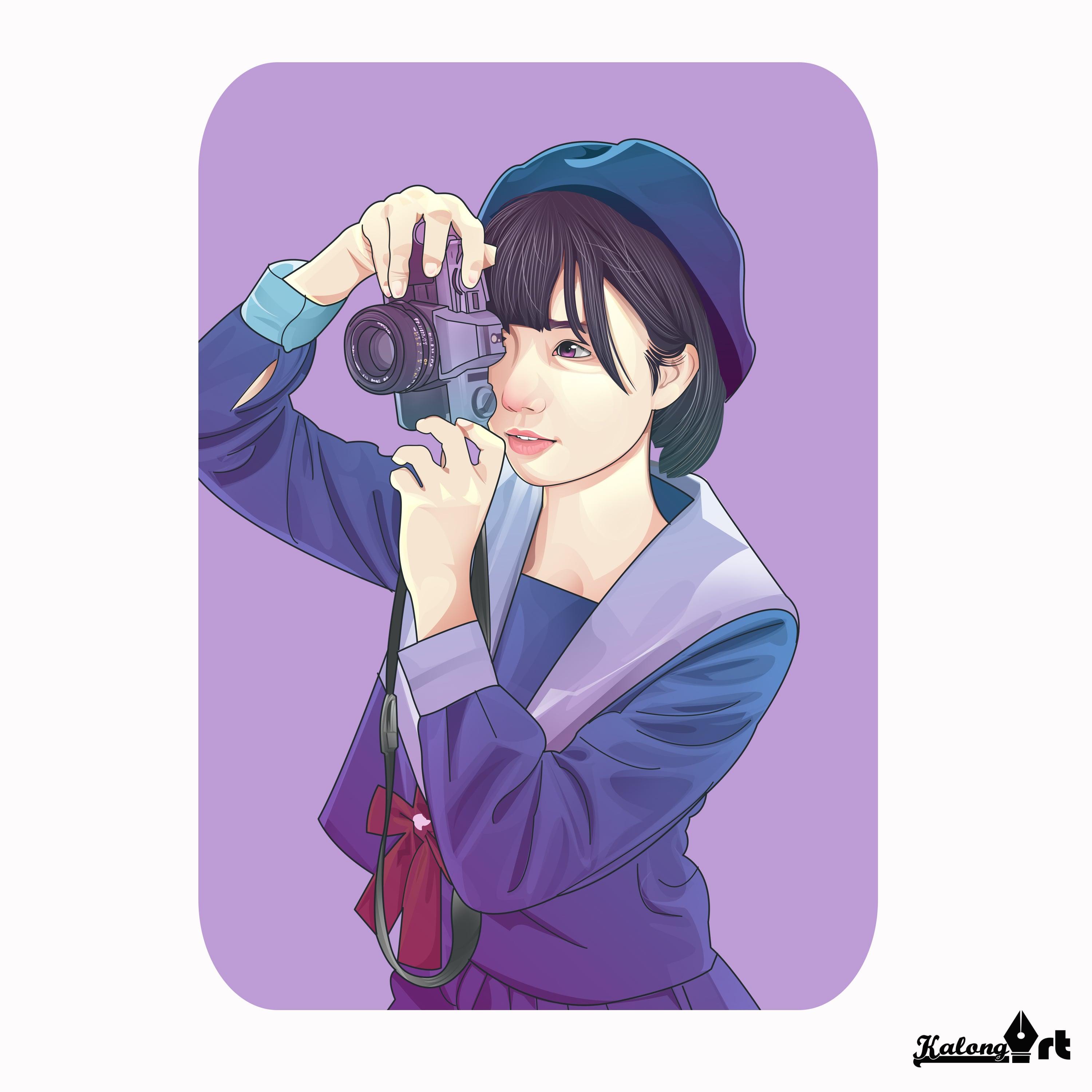 make stunning cartoon portraits with my style