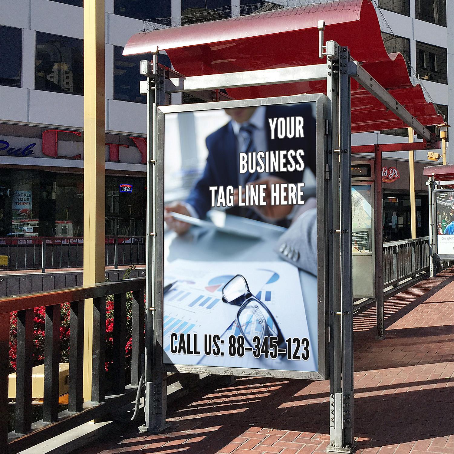 Design A Billboard, Banner Or Outdoor