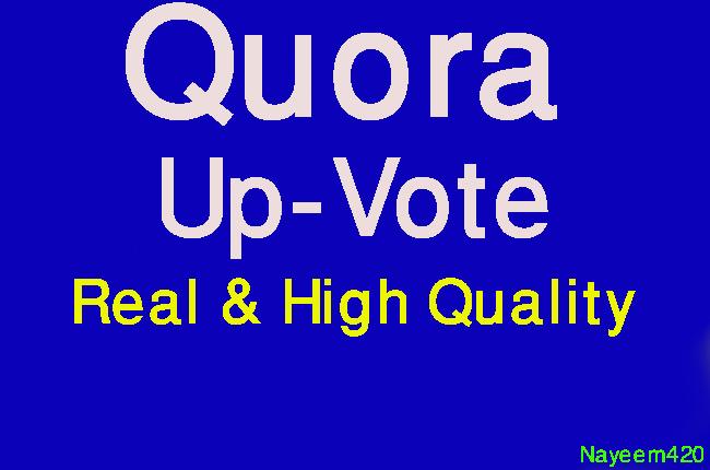 Give you 150+ Quora Followers+ Upvotes within 48 Hours