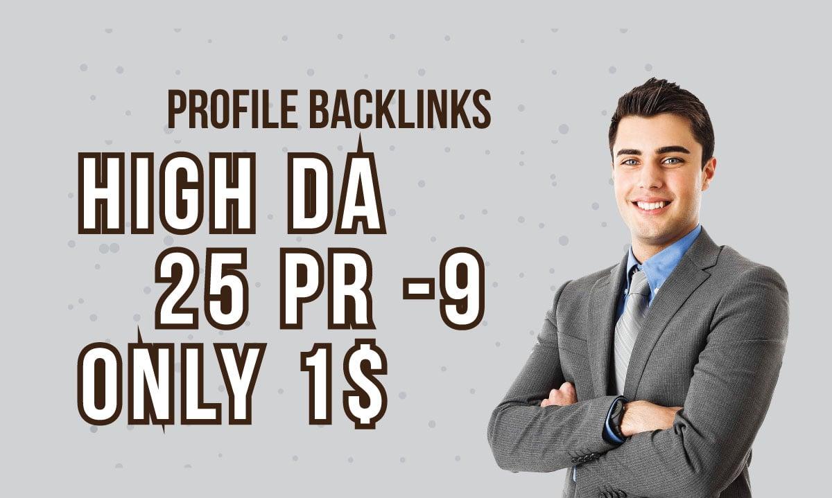 Manually DA 80+ All Pr9 25 Safe SEO High Profile Backlinks