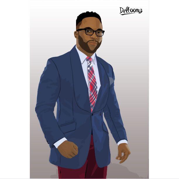 Draw a full Body Vector Cartoon Portrait From Your Photo