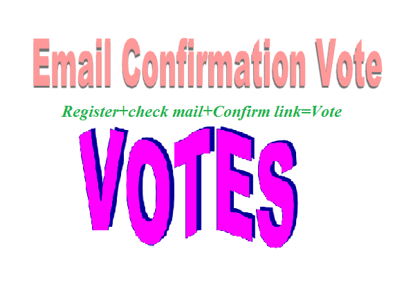 Provide 100+USA Signup or Registration Confirmation votes From differerent Us ips