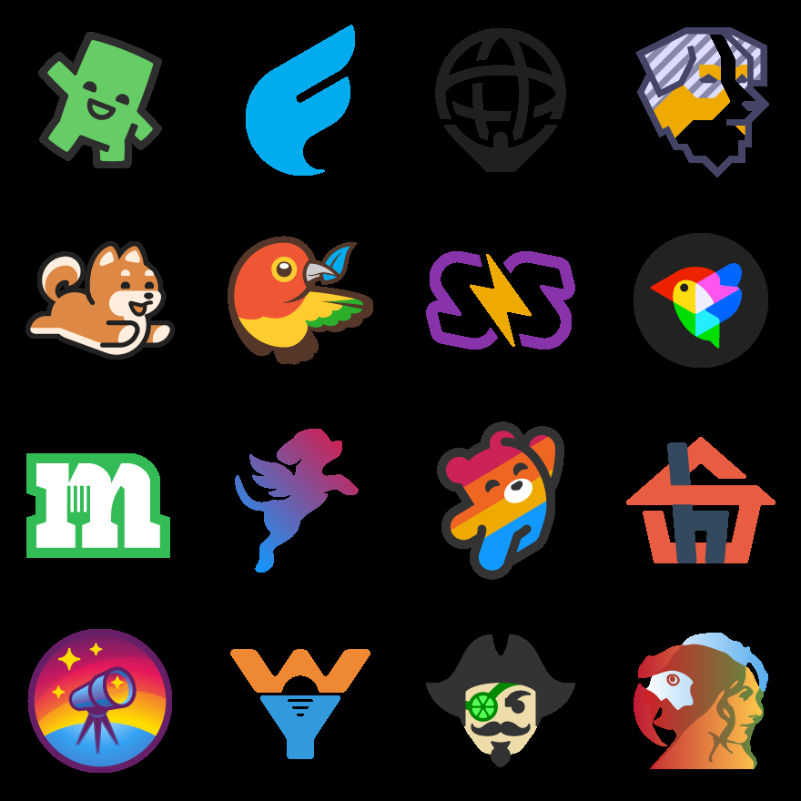 Unique and Modern Logo Branding Design with 100 Satisfied or Return 100