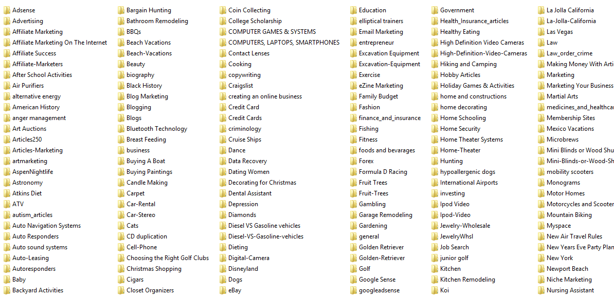 15K PLR Articles for all niche from A to Z with PLR video tutorial