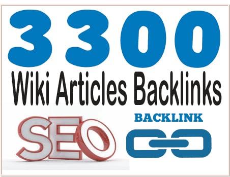 Boost Site Alexa Rank with 3300+ Wiki articles contextual  Backlinks 