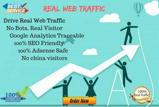 TARGET 100,000 REAL UNLIMITED ORGANIC LOW BOUNCE HUMAN WEB TRAFFIC