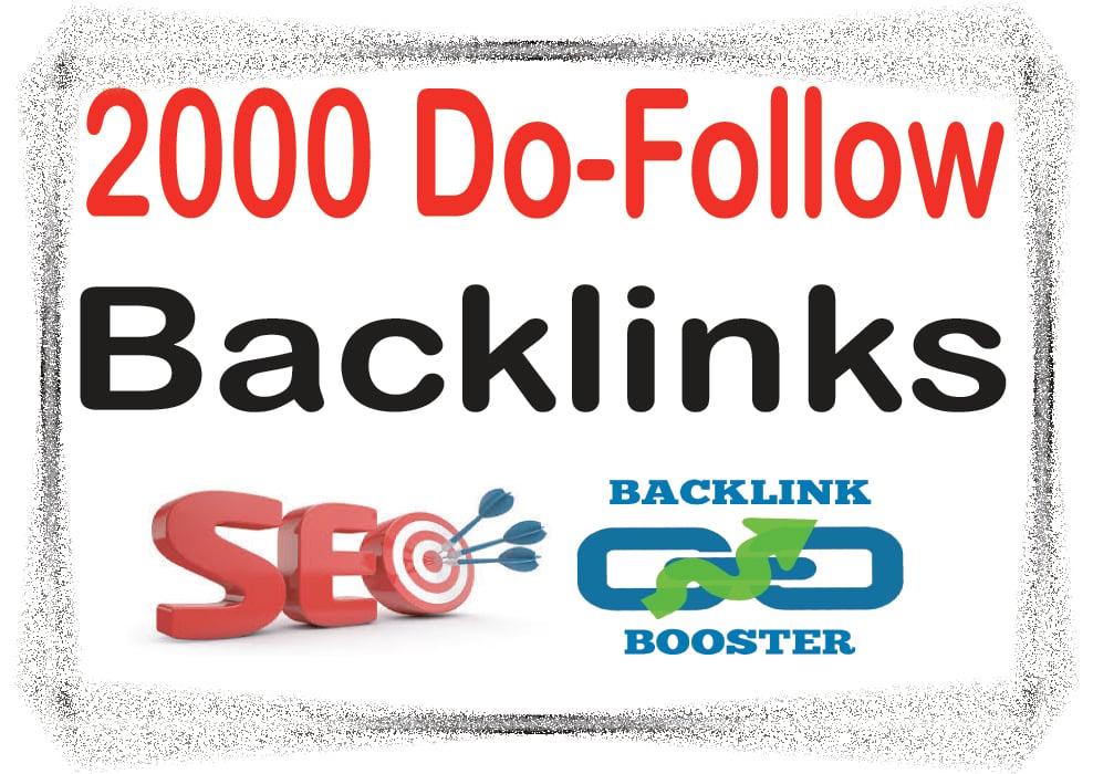 Boost Site Alexa Rank with 2000+ Do-follow backlinks 