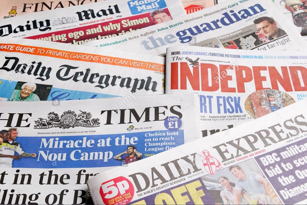 New Year 2020, Updated- Gain 40 Do-follow Links From United Kingdom Newspapers