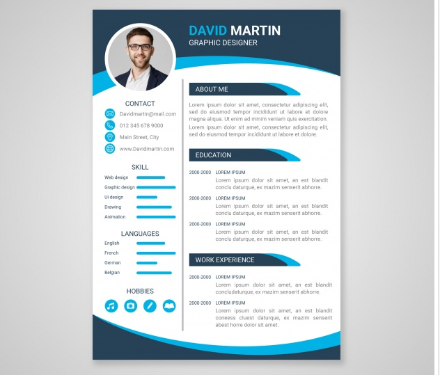 Design Amazing and professional Cv RESUME + Free Business Card 100%