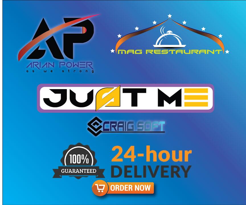 brand logo design service for you within 24 hours