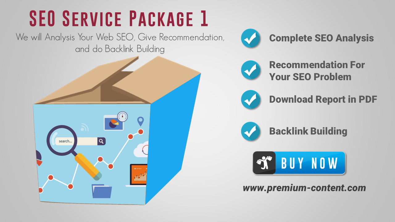 Deep SEO Analysis SEO Service Excellent Package 1