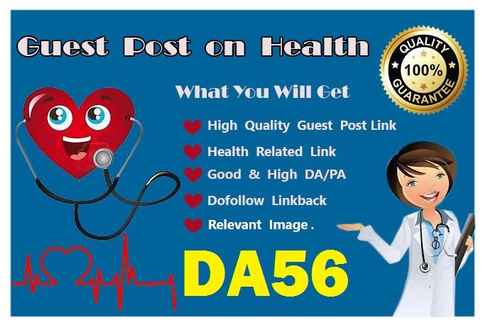 publish health guest post DA56 on health and fitness yoga Beauty blogs