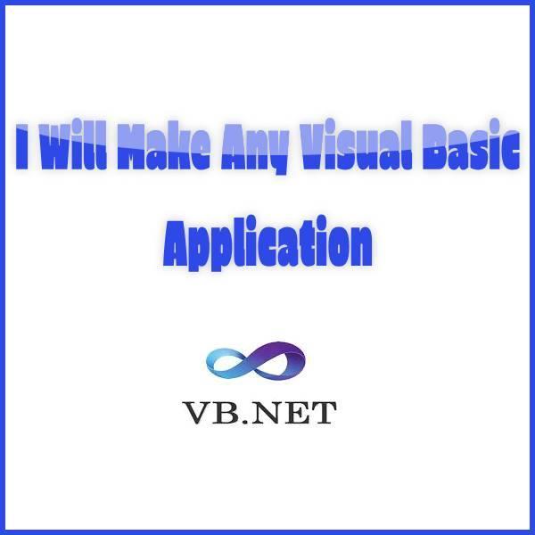 Create Any Visual Basic Application