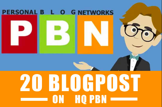 Premium 20 PBN Post Permanent - Write and Publish