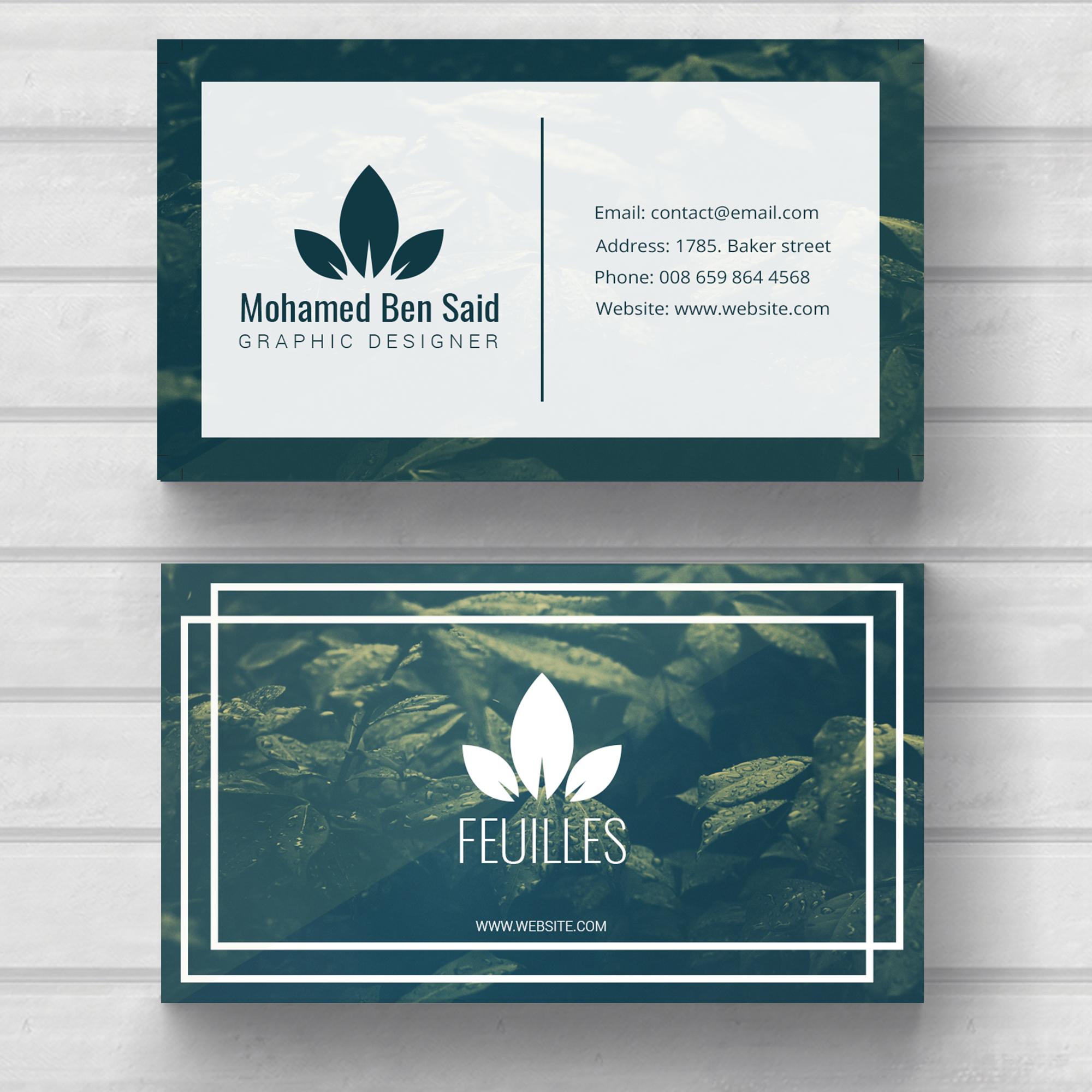  Professional Business Card Design 