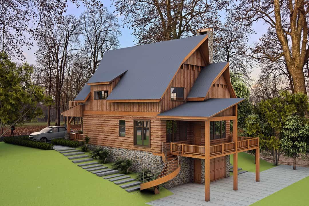 do PHOTOREALISTIC 3D rendering of your building