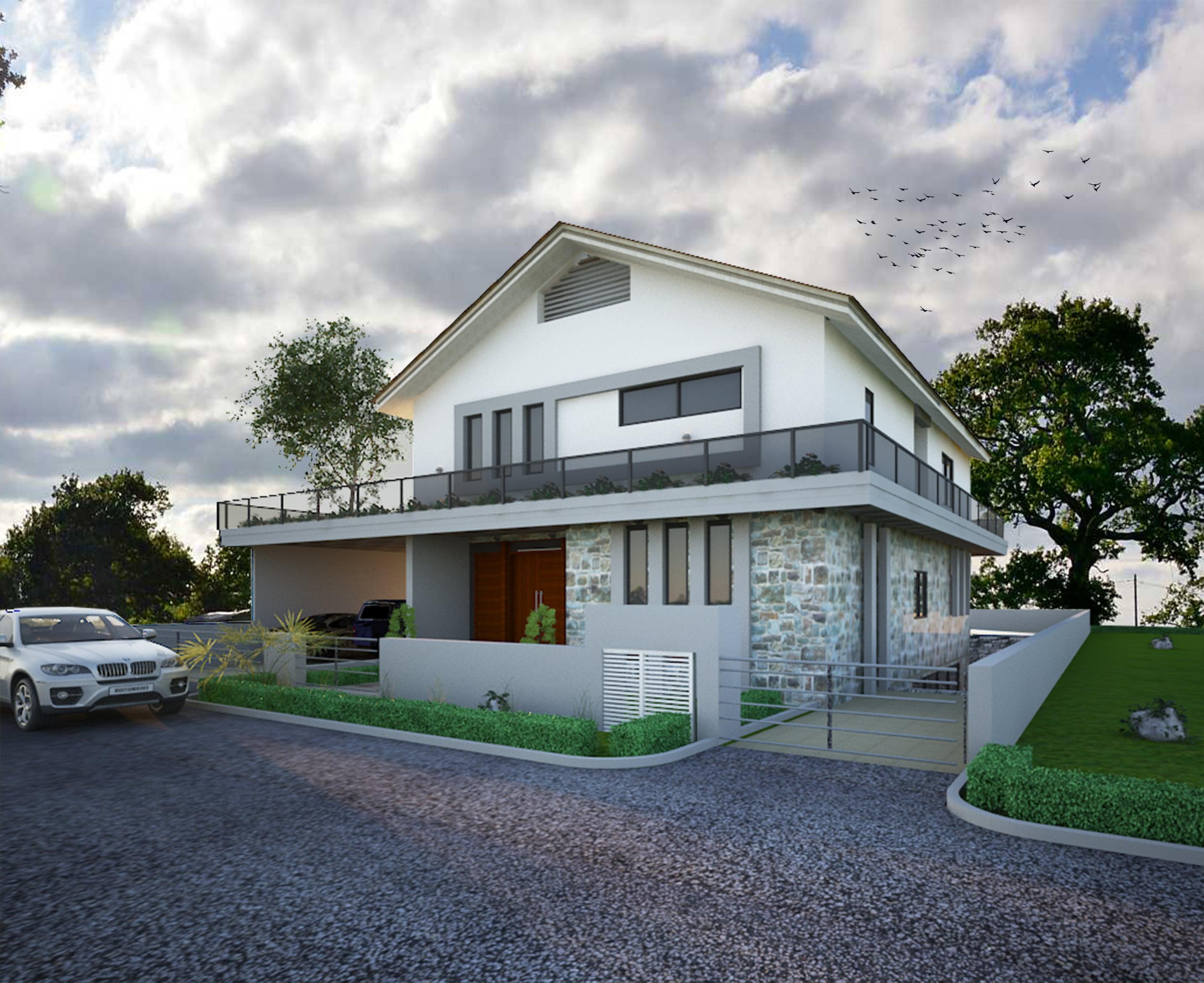 do PHOTOREALISTIC 3D rendering of your building