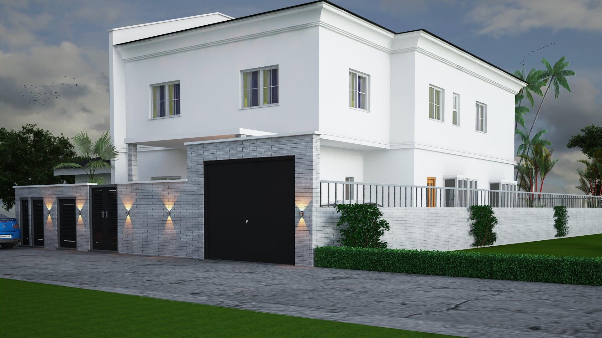 do PHOTOREALISTIC 3D rendering of your building