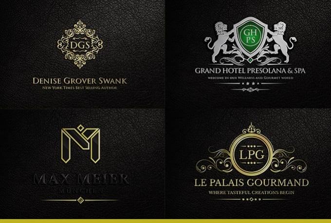 design heraldic luxury logo