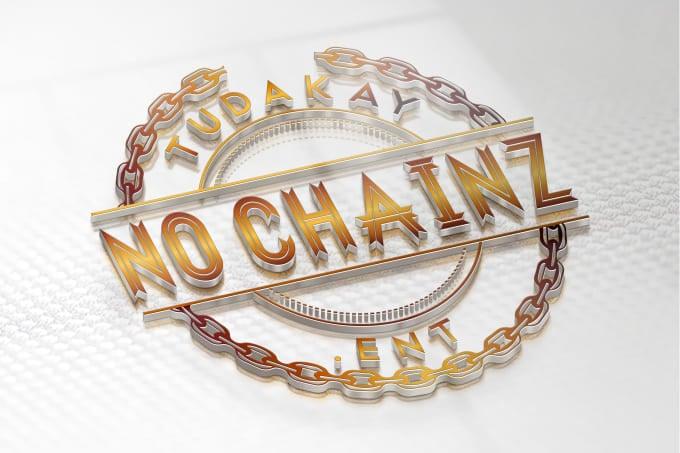 design 5 professional 3d logo