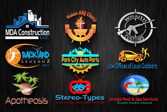 design a modern and professional 3d logo for your business