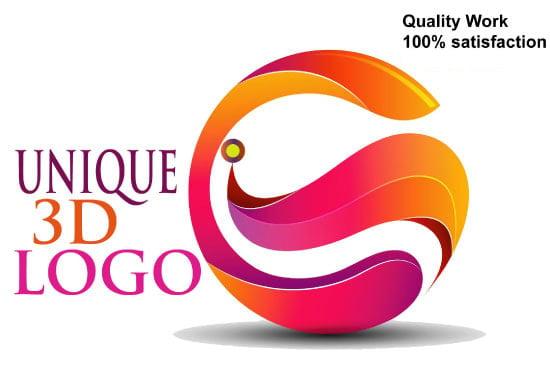 design 3d logo for your business