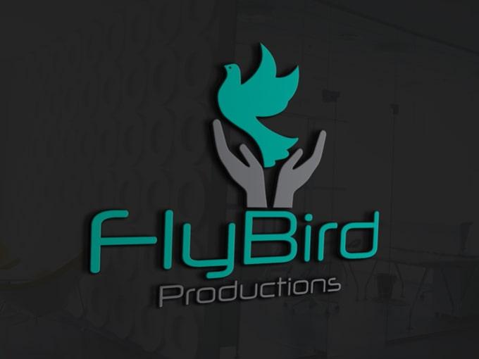 make stupendous 3d logo with copyrights