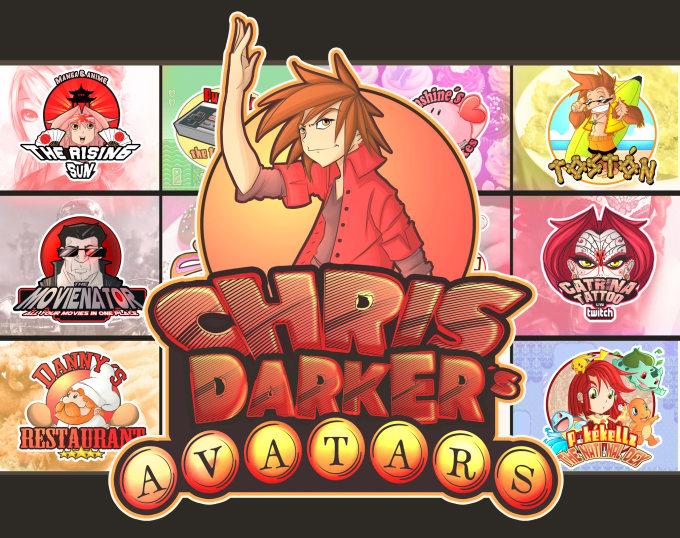 illustrate amazing logo avatars for your company 